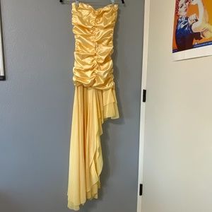 SOLD Ruched Formal Dress